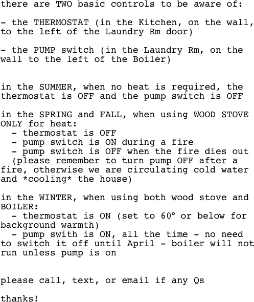 there are TWO basic controls